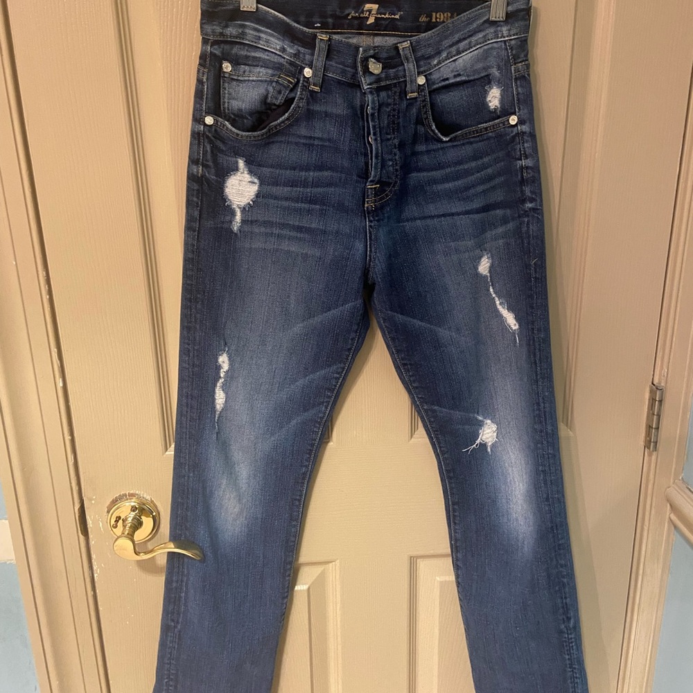 7 for all man king boyfriend jeans